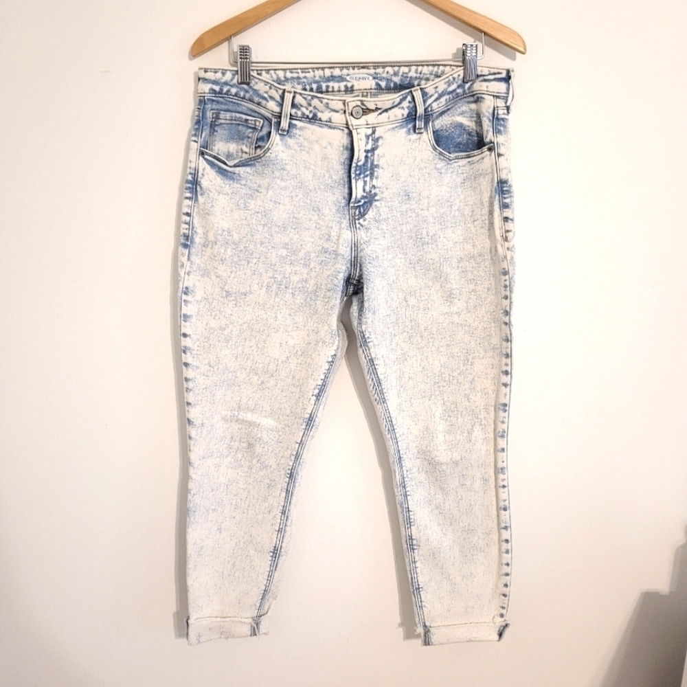 Old Navy Super skinny ankle jeans sz 12